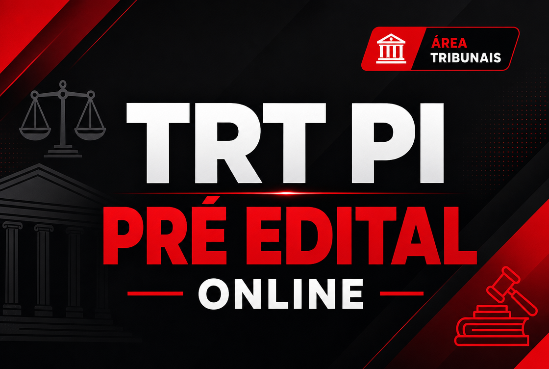 TRT PI – PRÉ EDITAL - ONLINE